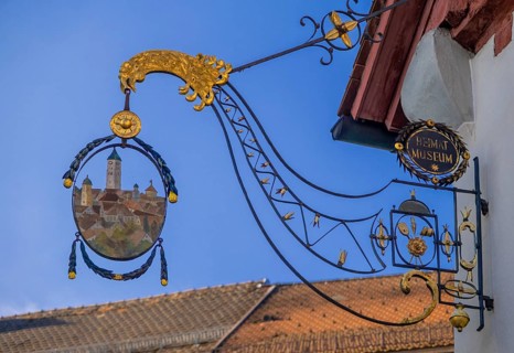 Guild sign at the Eselmuehle