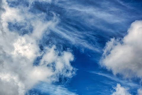 Dramatic cloudy sky