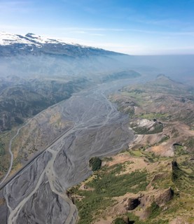 Eyjafjallajoekull glacier
