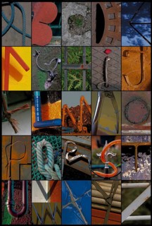 Alphabet in objects
