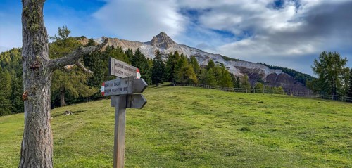 Signpost to the Weisshorn