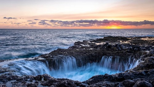 Sunrise at El Bufadero de La Garita
