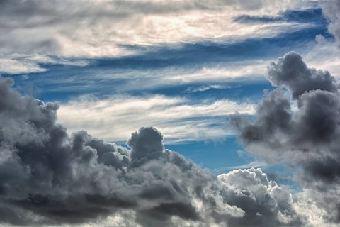 Dramatic cloudy sky
