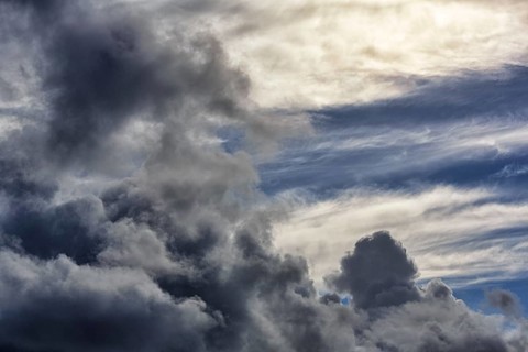 Dramatic cloudy sky
