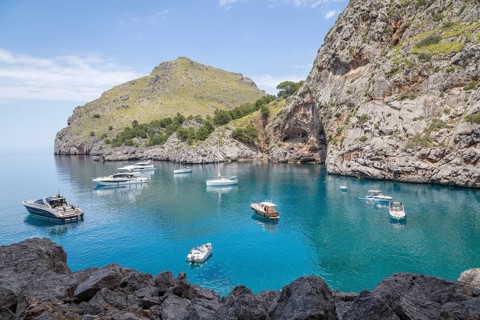 Bay of Sa Calobra