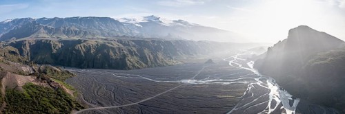 Eyjafjallajoekull glacier