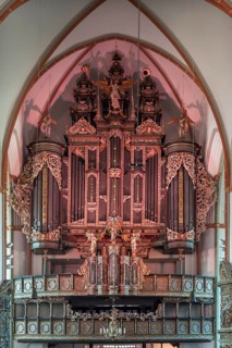 Large baroque organ
