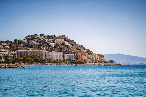 Almunecar cityscape