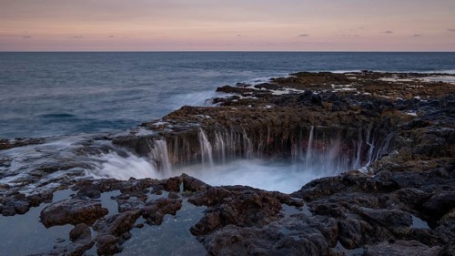 Sunset at El Bufadero de La Garita