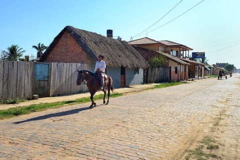 Riders on the main road