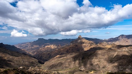 View to Roque Bentayga