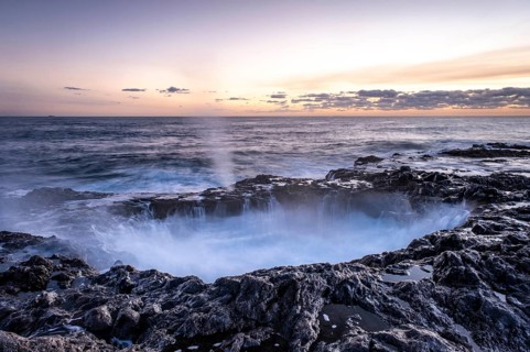 Sunrise at El Bufadero de La Garita