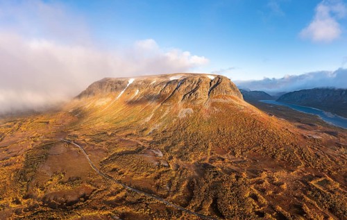 Autumn fell landscape