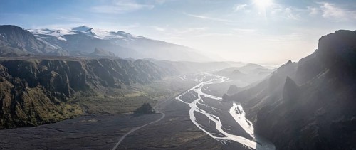Eyjafjallajoekull glacier