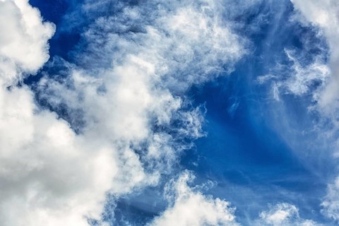 Dramatic cloudy sky