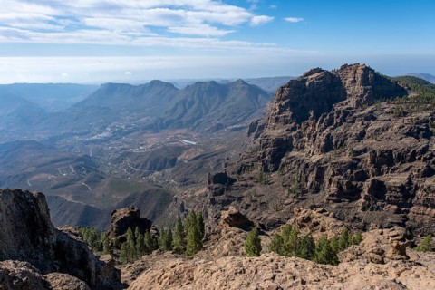 View from Pico de las Nieves