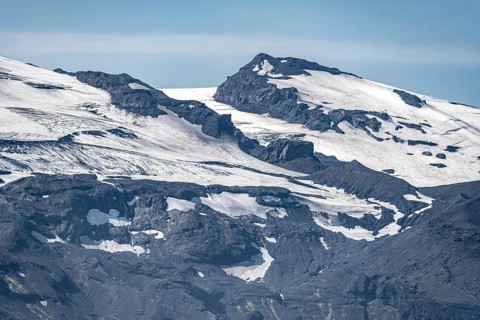 Eyjafjallajoekull Mountain and Glacier
