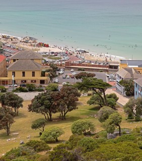 Muizenberg Beach at False Bay