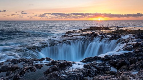 Sunrise at El Bufadero de La Garita