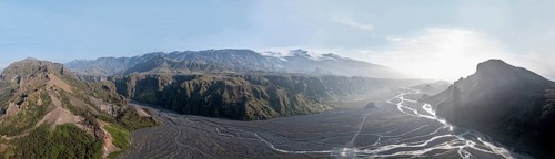 Eyjafjallajoekull glacier