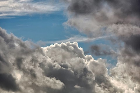 Dramatic cloudy sky