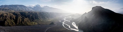 Eyjafjallajoekull glacier