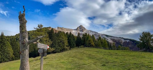 Signpost to the Weisshorn