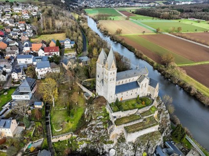 Church of St. Lubentius in Dietkirchen above the Lahn