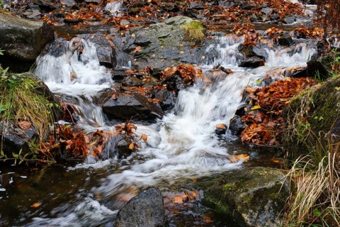 Radau waterfall in autumn