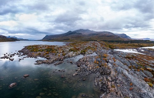 Autumn fell landscape