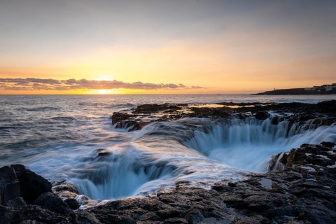 Sunrise at El Bufadero de La Garita