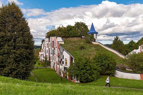 Green roof of Kunsthaus