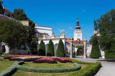 Castle Park and Tower of St. Wenceslas Church