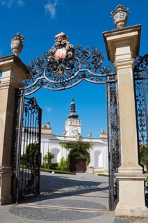 Gate to Mikulov Castle or Nikolsburg
