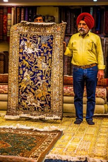 Carpet weaving