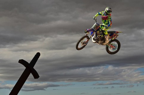 Flying Motorcycle Artist
