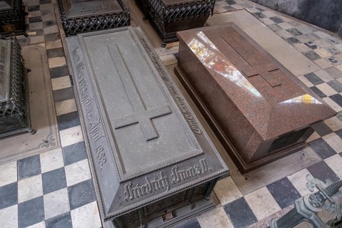 Sarcophagi of Frederick Francis II and the Ducal Family of Mecklenburg in St. Mary's and St. John's Cathedral