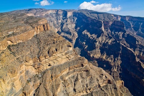 Canyons on the Massif of Jabal Akhdar