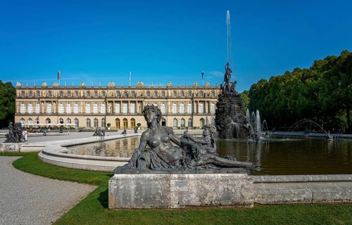 The New Herrenchiemsee Palace on Herreninsel