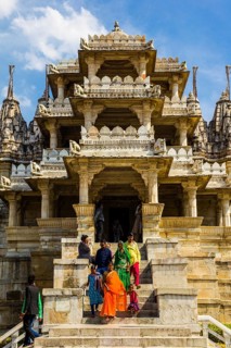 Temple staircase