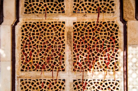 Filigree stone windows