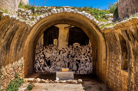 Powder magazine where insurgents committed suicide