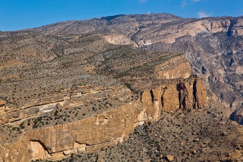 Canyons on the Massif of Jabal Akhdar