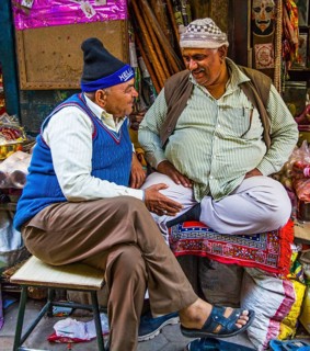 Colourful market