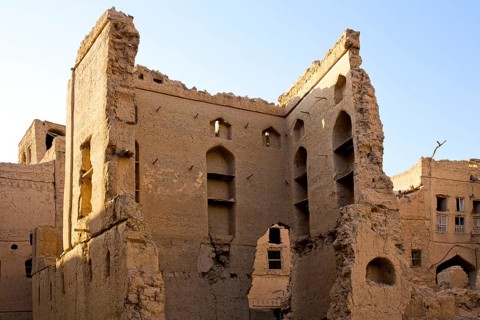 Multi-storey mud houses