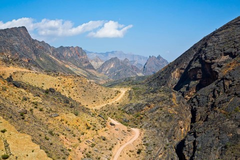 Winding Mountain Roads