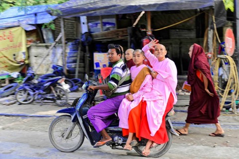 Buddhist Child Nuns