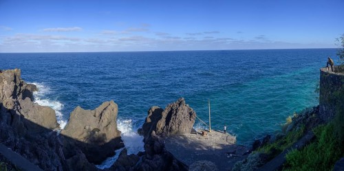 View from the coastal promenade