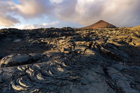 pahoehoe at Montana de Prim