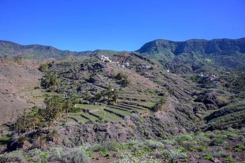 View to the village
